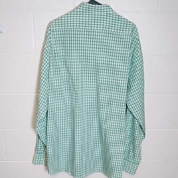 Tommy Hilfiger Green & White Checked Casual Shirt - Picture 12 of 13